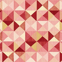 Coral Pink - Triangle Texture
